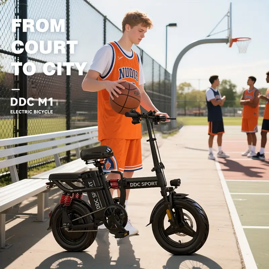 740W Peak Motor, 35-Mile Range, Electric Bike for Adults, 48V20Ah Removable Battery, 26MPH, LCD Display, Adjustable Saddle